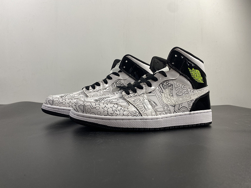 air jordan 1 mid gs “diy” dc4099-100