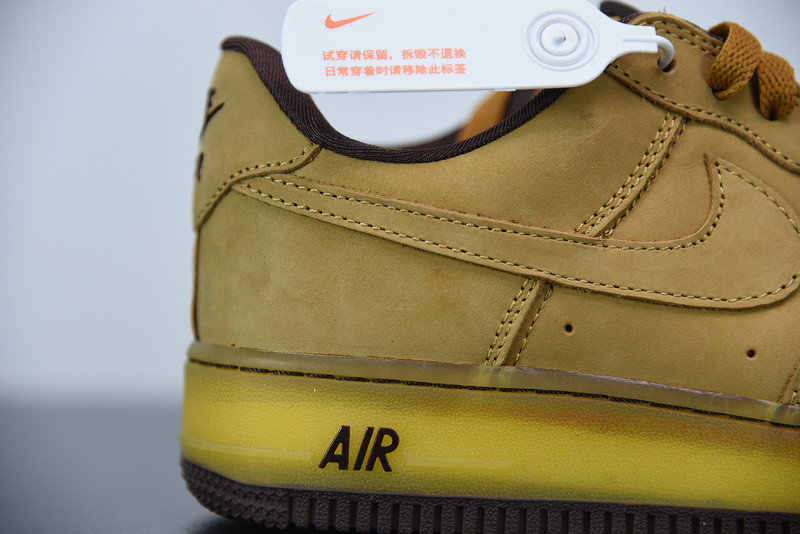 nike air force 1 low wheat dark mocha dc7504-700