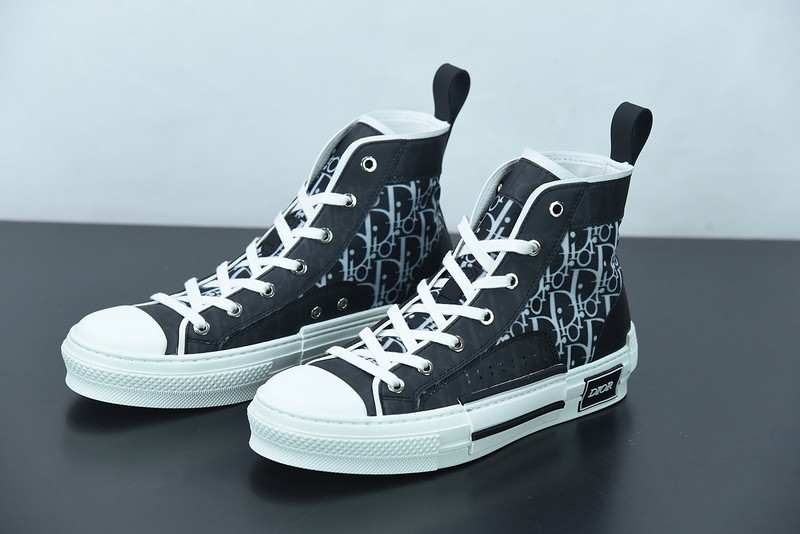 dio* b23 oblique high-top sneaker