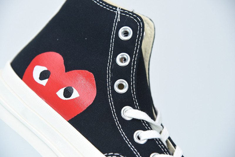 cdg play x converse