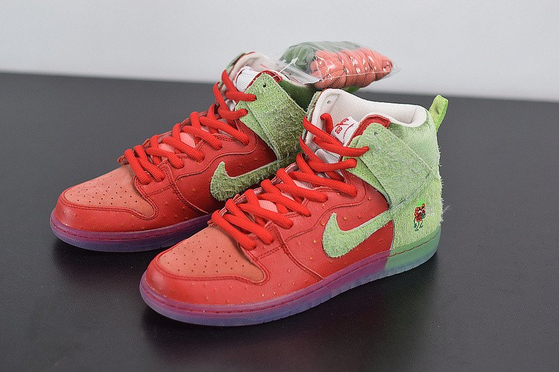 nike sb dunk high "strawberry cough" cw7093-600