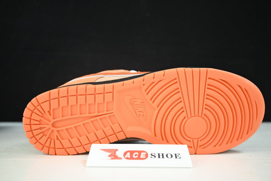 concepts x nike sb dunk low "orange lobster" fd8776-800