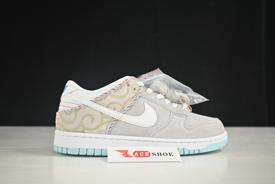 nike sb dunk low “barber shop” dh7614-500