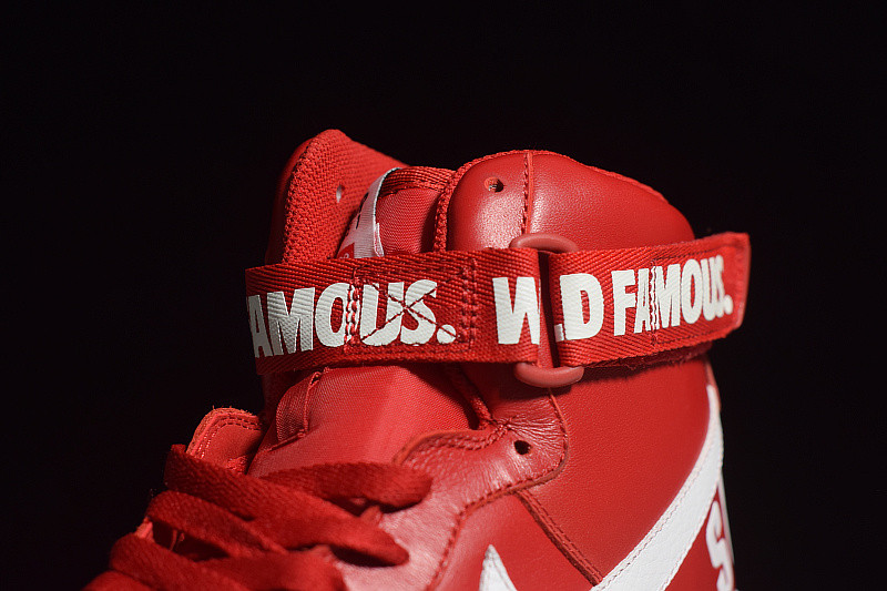 nike air force 1 high S*p*e sp "S*p*e" red 698696-610