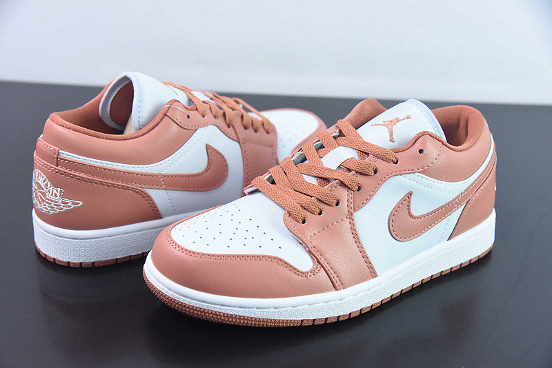 air jordan 1 low "pink salmon" dc0774-080