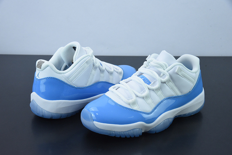 air jordan 11 retro low "carolina 2017 release" 528895-106