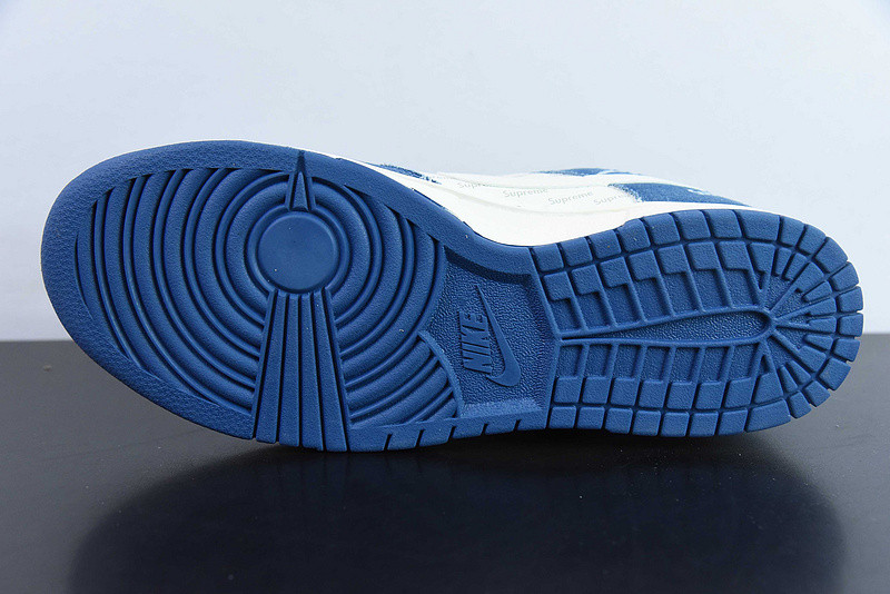 nike sb dunk low S*p*e denim blue off white red fc1688-194