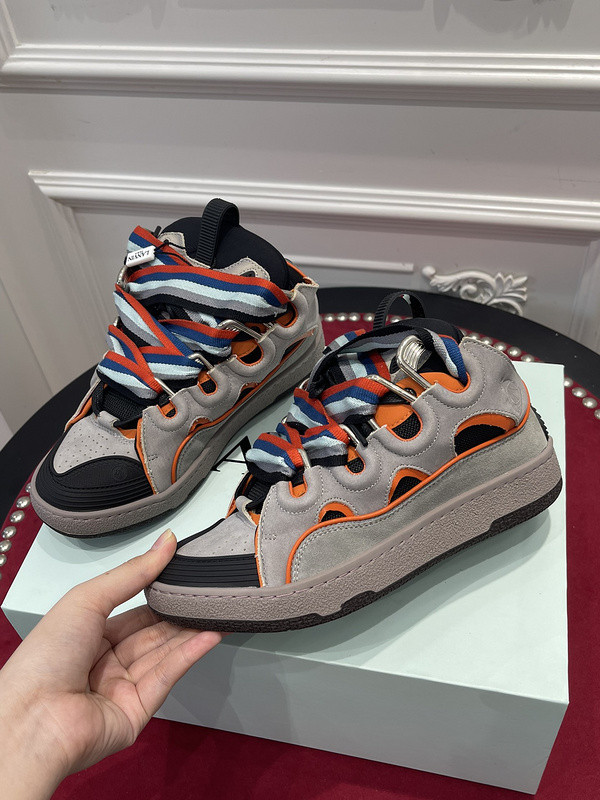 lanvin curb sneaker