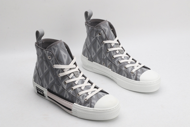 dio* b23 oblique high-top sneaker