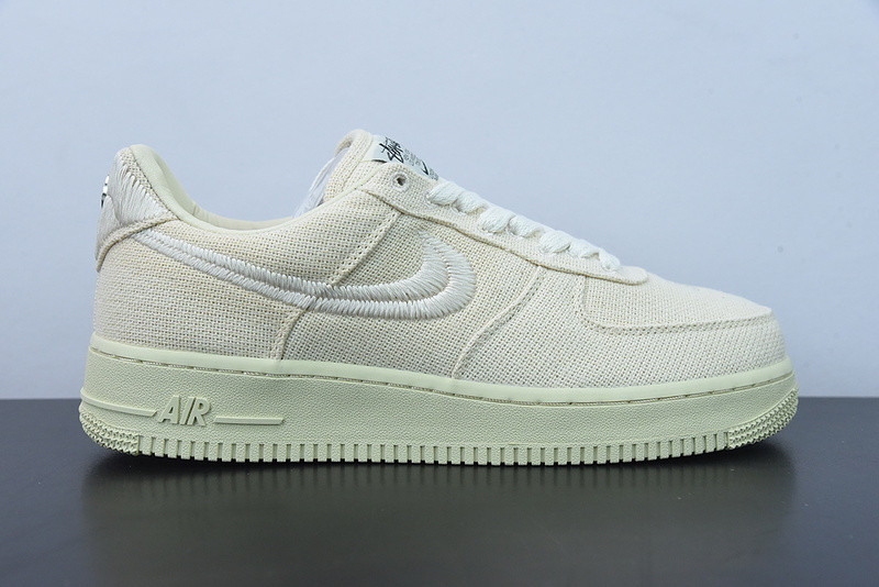nike air force 1 low stussy fossil cz9084-200