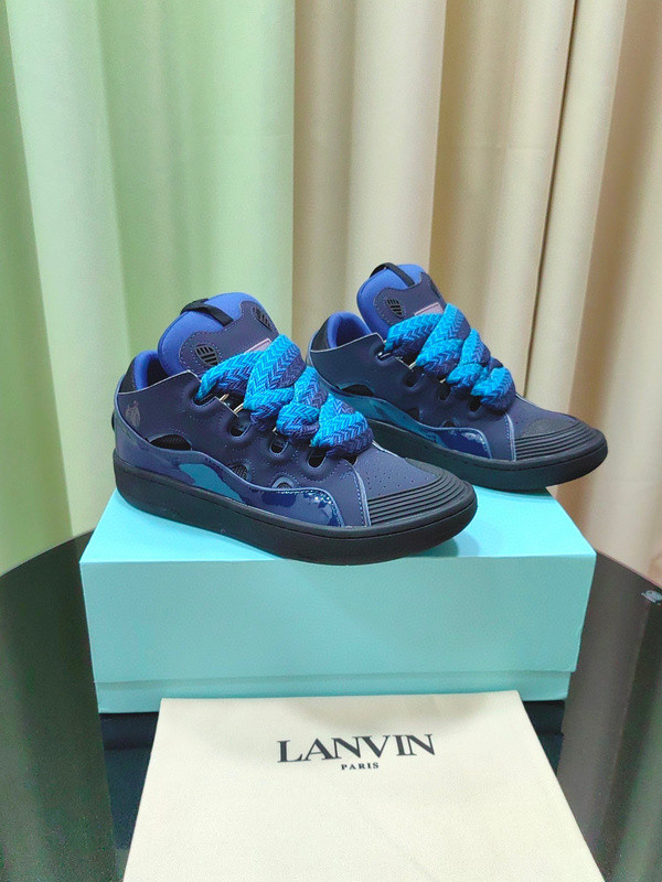 lanvin curb sneaker