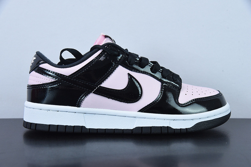 nike dunk low pink foam black (w) dj9955-600