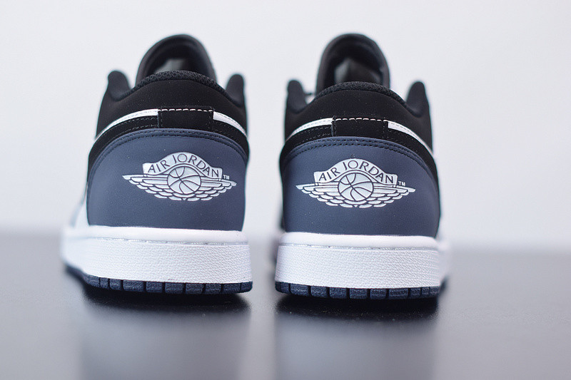 air jordan 1 low retro navy midnight white black 309192-101