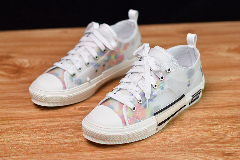 dio* b23 oblique low top sneakers t00853-1063