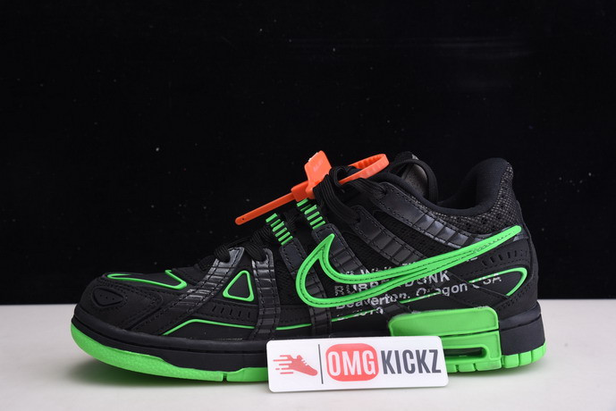 of nike air rubber dunk “”green strike“ cu6015-001